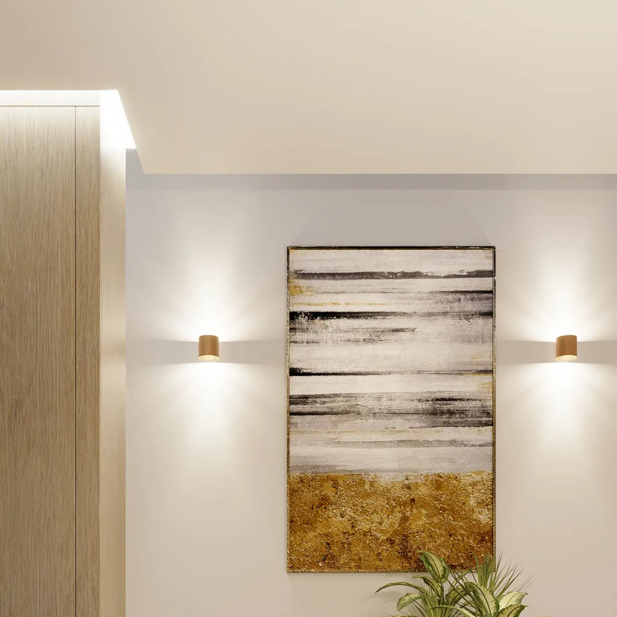 Applique murale Orbis 1 (or)