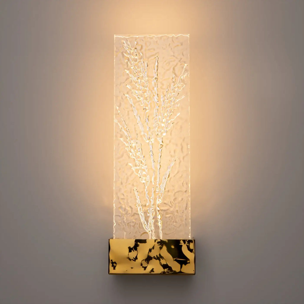 Applique murale Ornate (plaquette de verre)