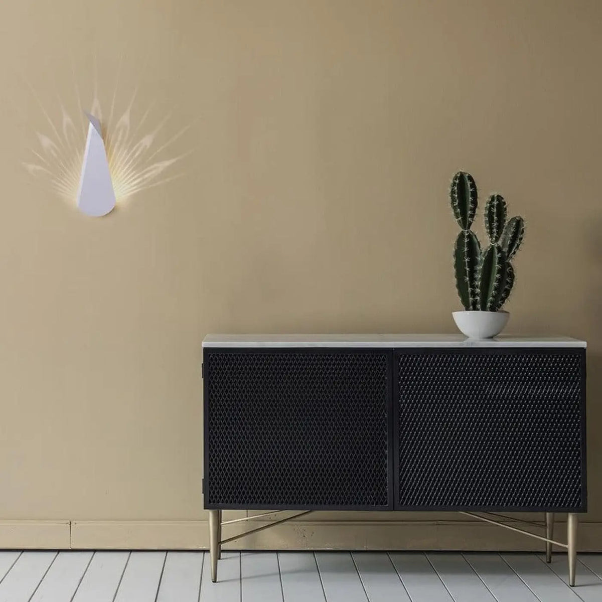Applique murale Paon