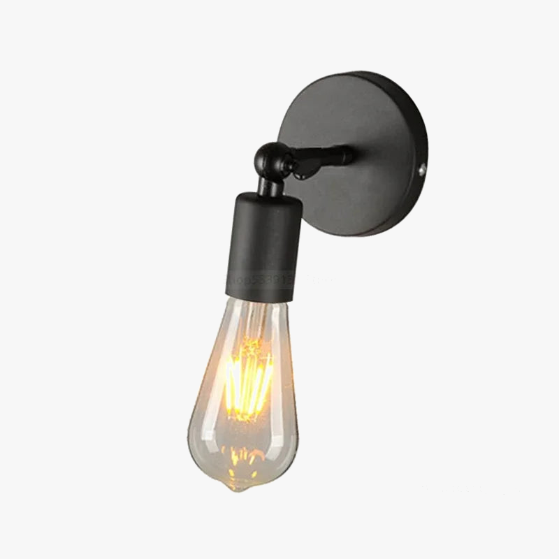 Applique murale Vintage Aurore Rivage en Corde de Chanvre — C / Sans ampoule ; C / Avec ampoule