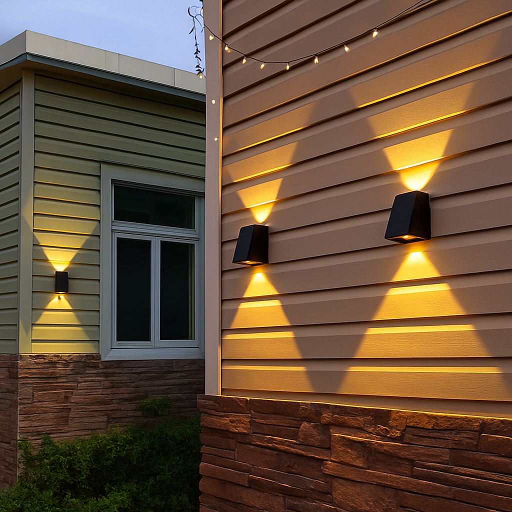 Applique murale — Solaire d'extérieur à LED