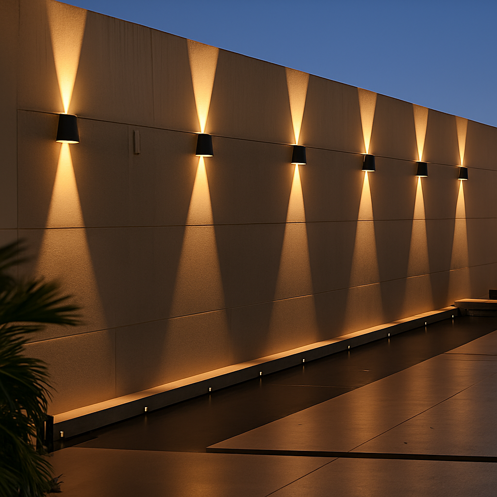 Applique murale — Solaire d'extérieur à LED