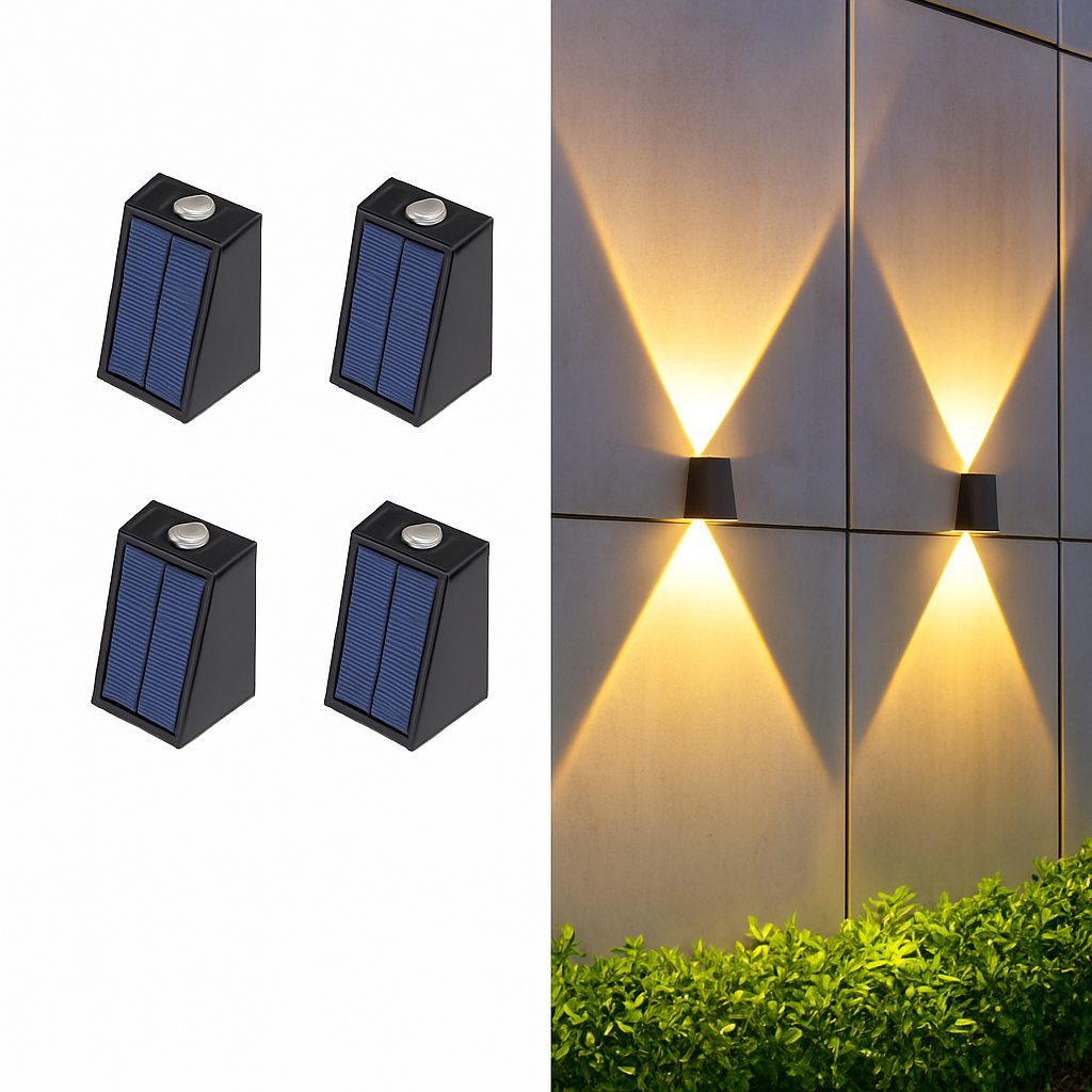Applique murale — Solaire d'extérieur à LED