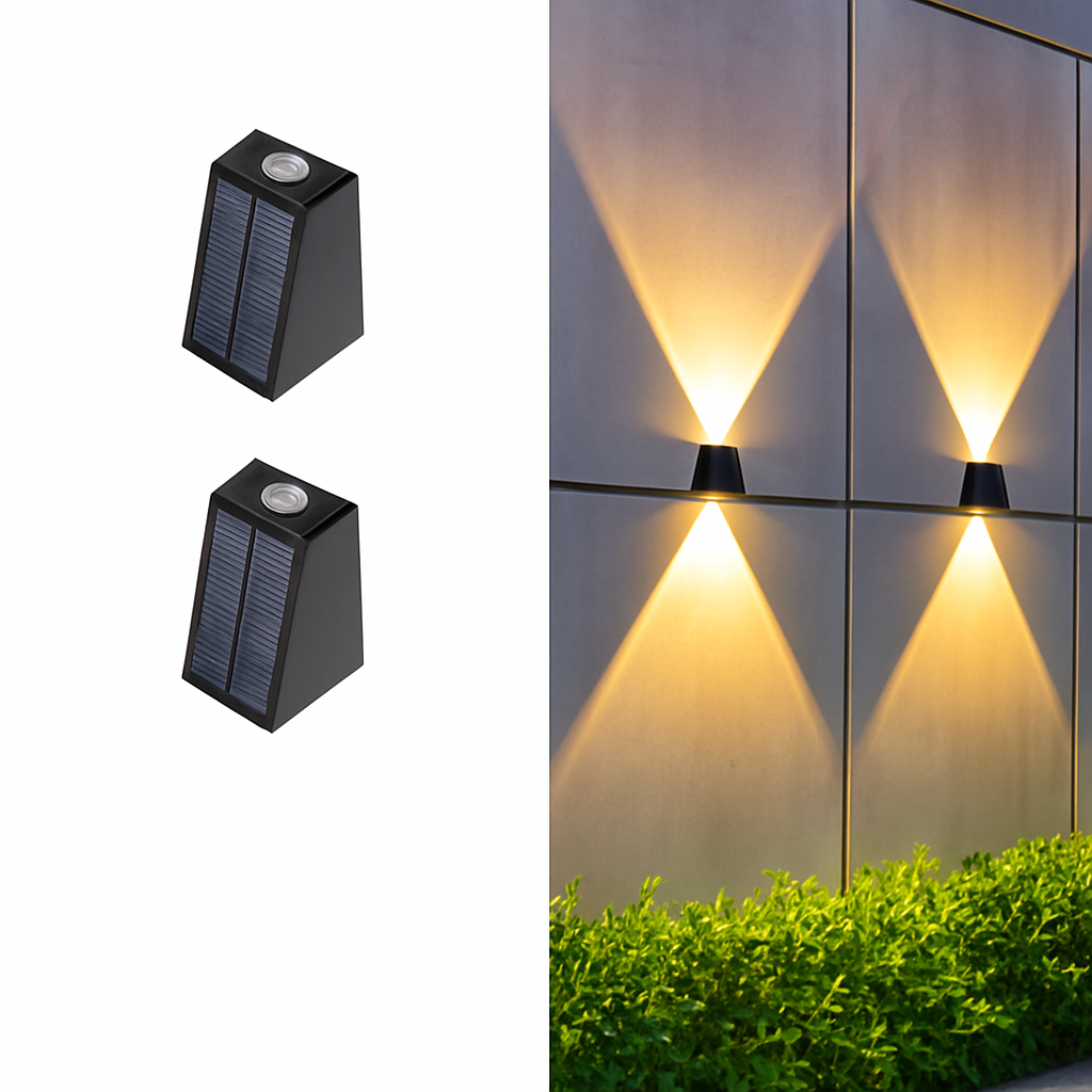 Applique murale — Solaire d'extérieur à LED