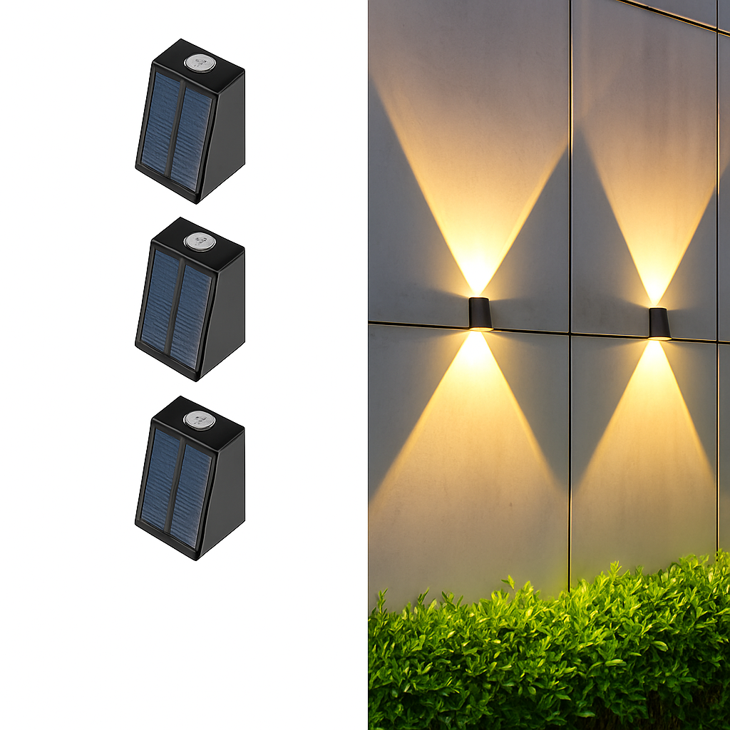 Applique murale — Solaire d'extérieur à LED