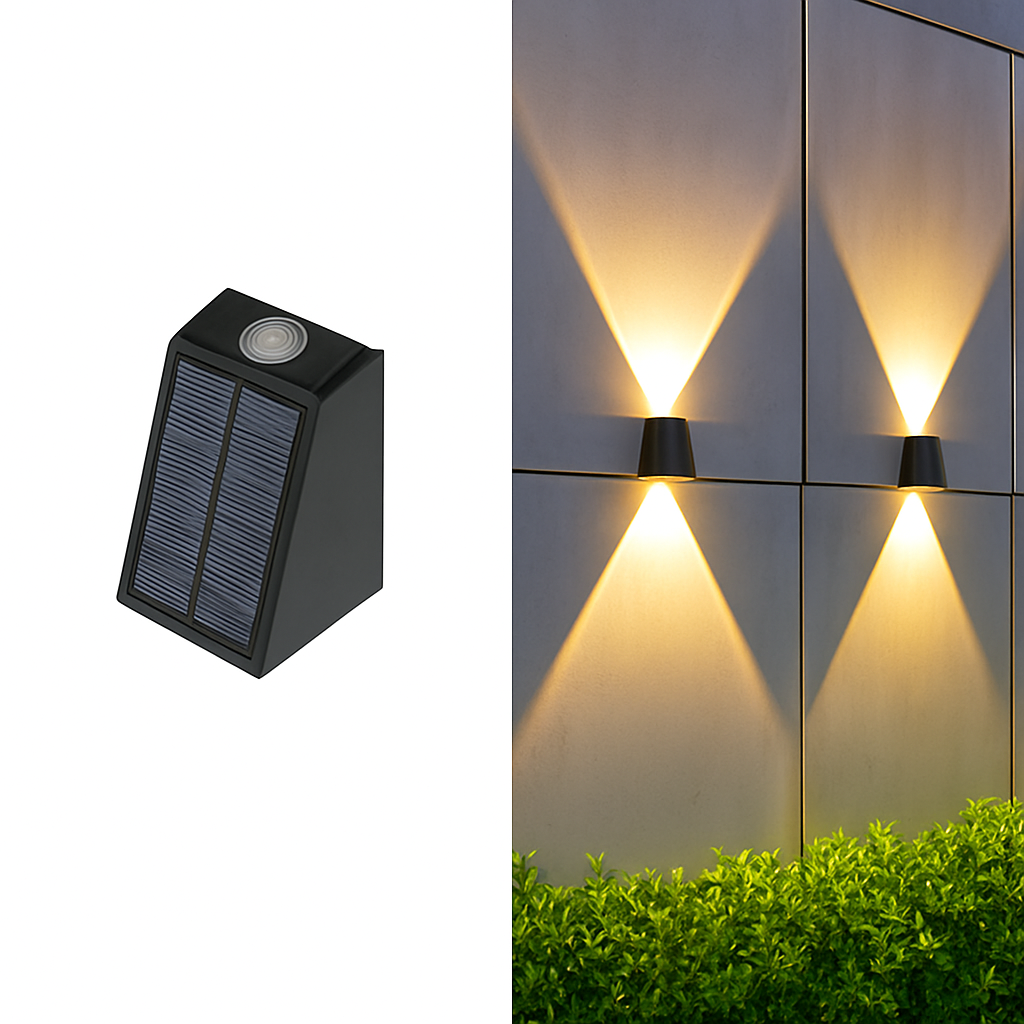 Applique murale — Solaire d'extérieur à LED