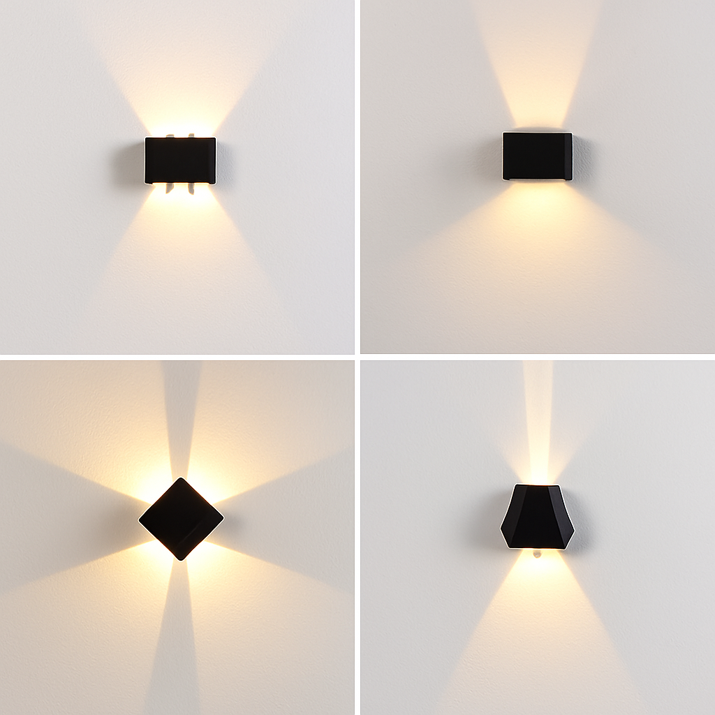 Applique murale — Solaire LED extérieure étanche pour jardin