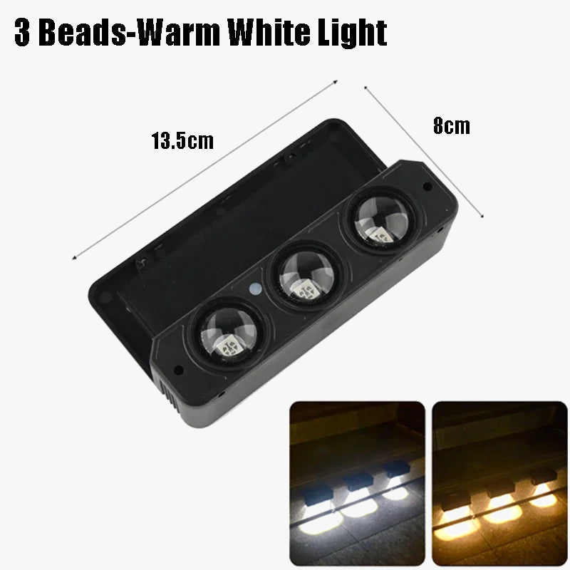 Applique murale — Solaire à LED pour extérieur jardin et éclairage décoratif
