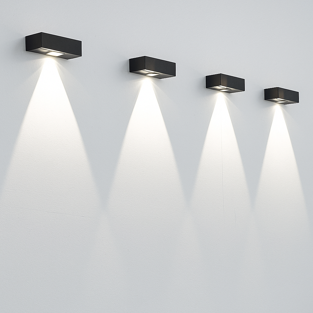 Applique murale — Solaire LED étanche pour extérieur jardin balcon patio