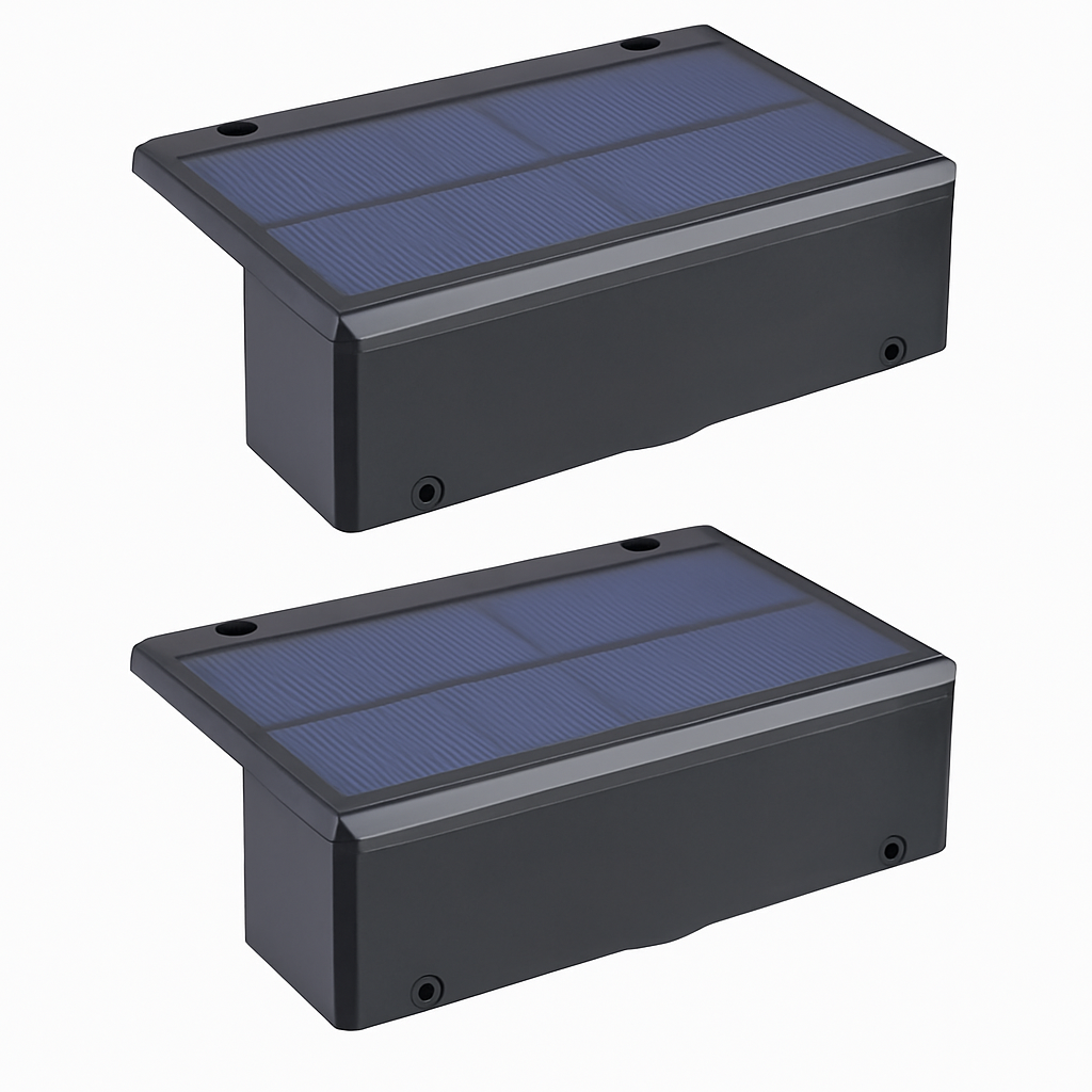 Applique murale — Solaire LED étanche pour extérieur jardin balcon patio