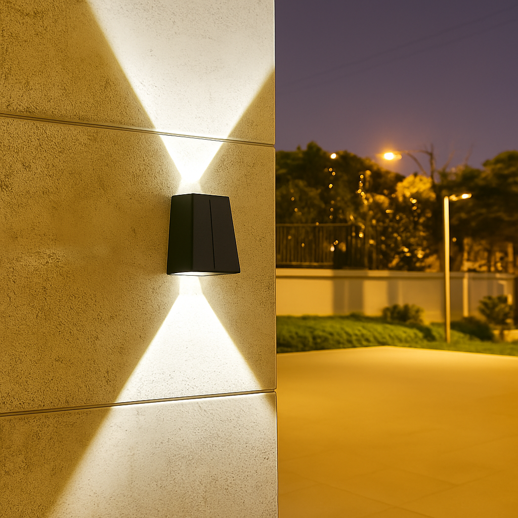 Applique murale — Solaire pour jardin éclairage extérieur décoratif