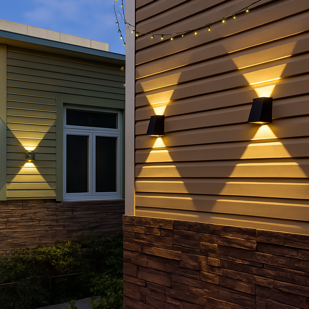 Applique murale — Solaire pour jardin éclairage extérieur décoratif