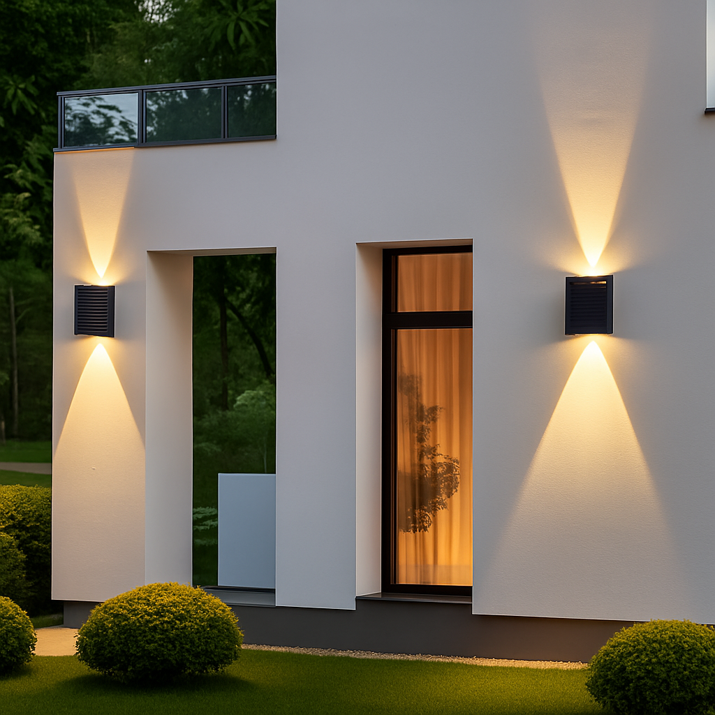 Applique murale — Solaire pour jardin éclairage extérieur décoratif