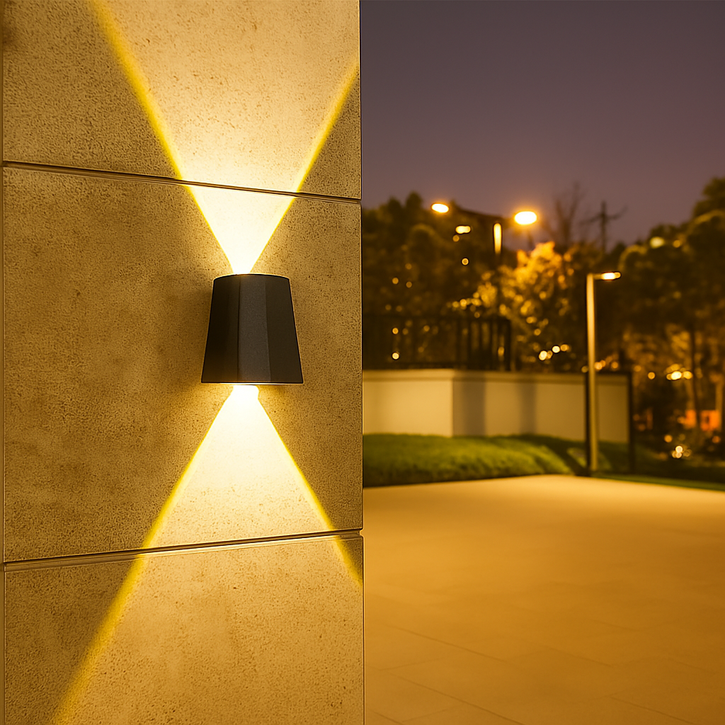 Applique murale — Solaire pour jardin éclairage extérieur décoratif