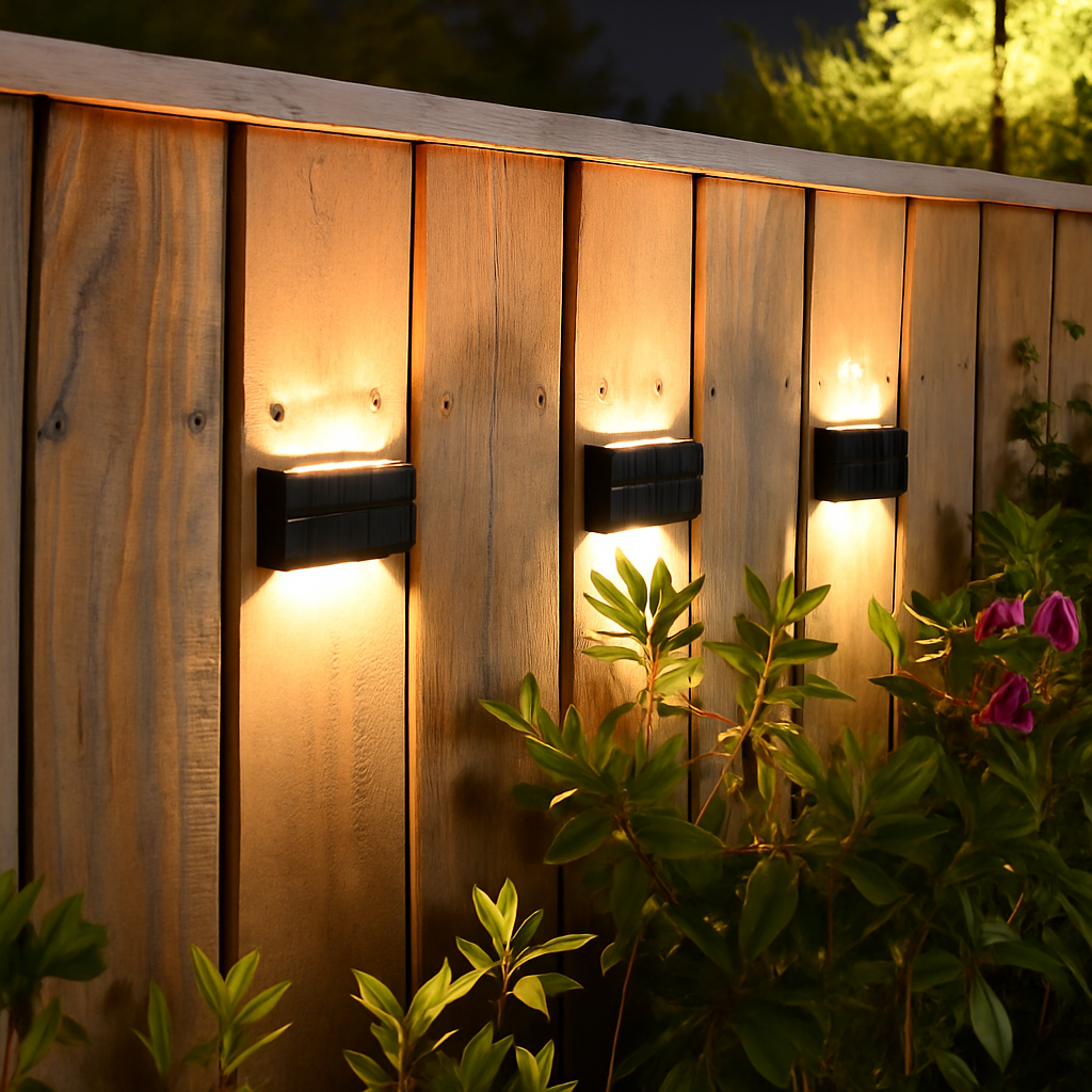 Applique murale — Solaire étanche pour décoration extérieure jardin