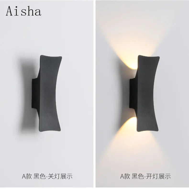 Applique murale — Étanche design minimaliste pour intérieur et extérieur