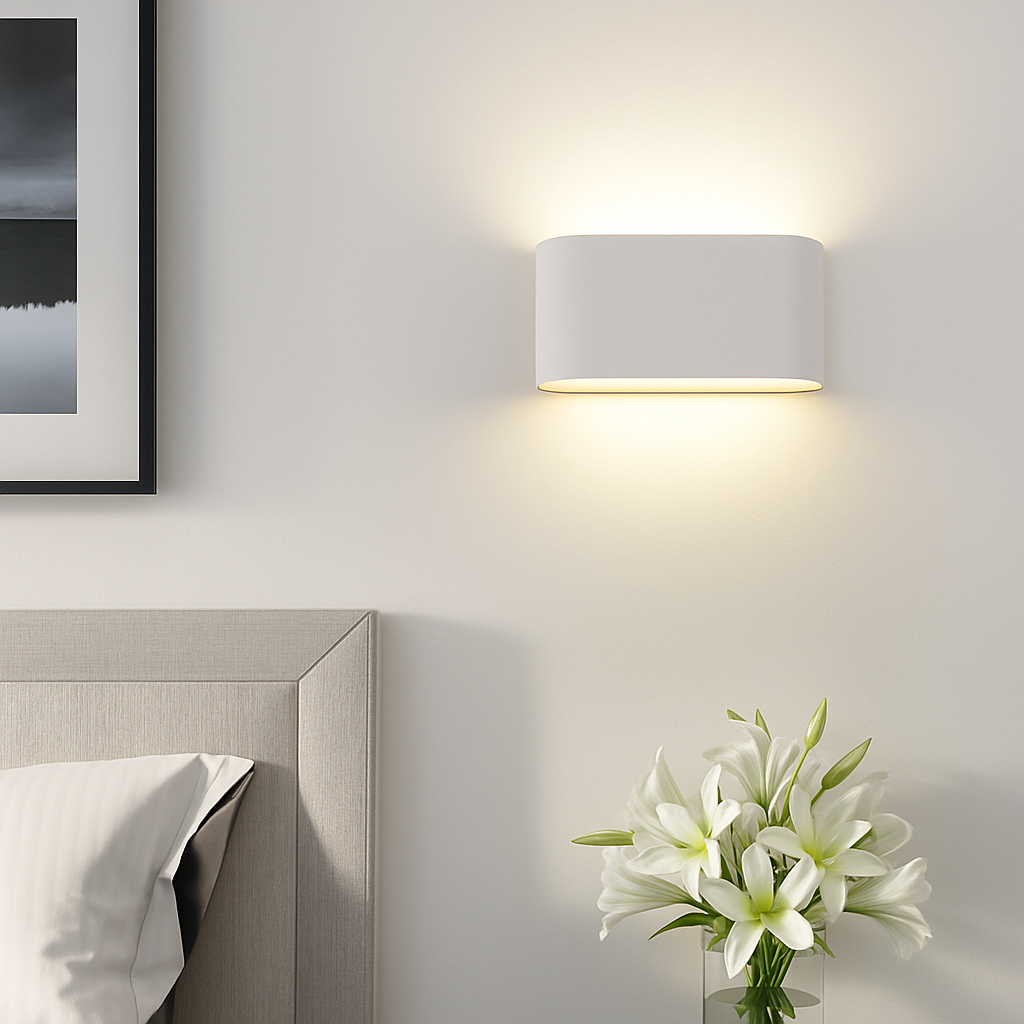 Applique murale — Étanche moderne à double tête pour extérieur