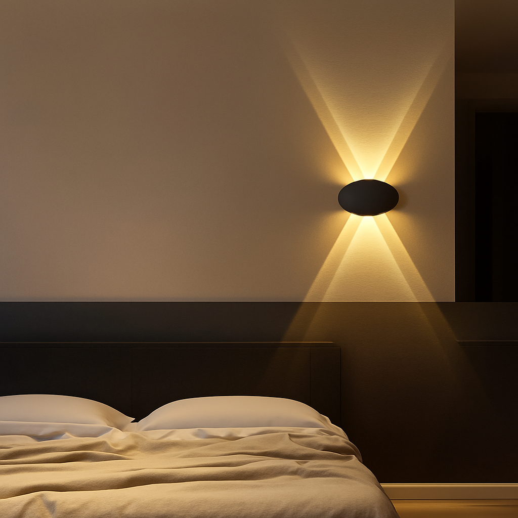 Applique murale — Étanche pour intérieur et extérieur lumière chaude