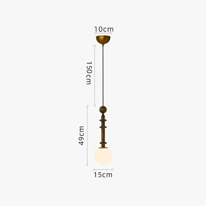 Applique murale vintage avec interrupteur pour éclairage intérieur Paloma Arpège en Bambou - Esprit Naturel & Ambiance Sereine