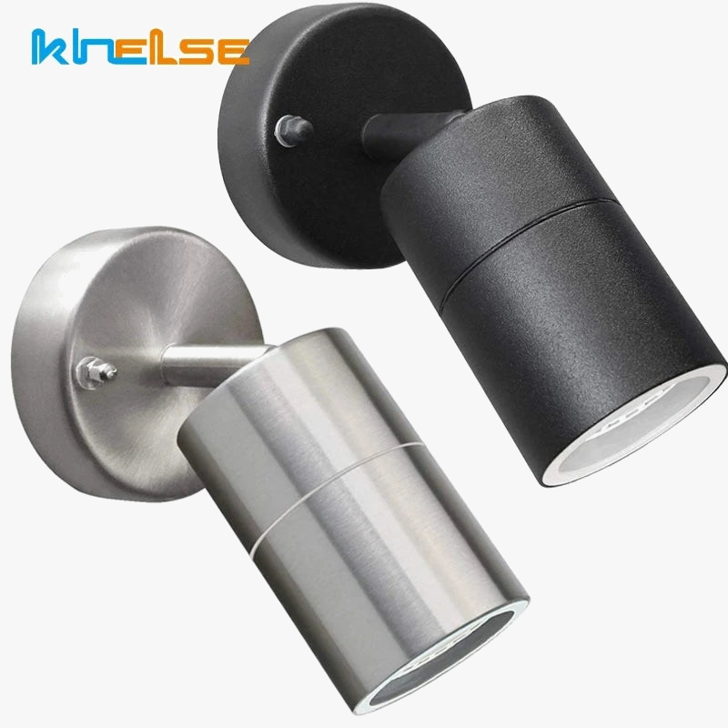 Applique murale — Extérieures LED réglables en acier inoxydable