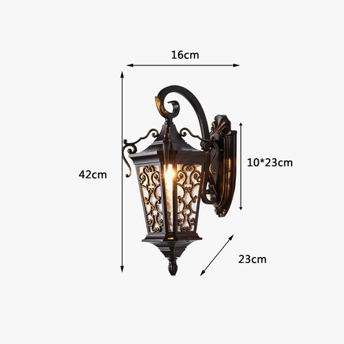 Applique murale — Extérieures super lumineuses pour jardin et balcon