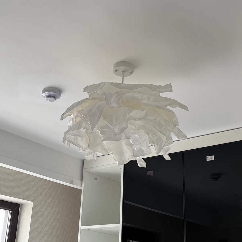 Ritta Wabi-sabi Nuage Métal Papier LED Suspension Étude Chambre à Coucher - Neutralighting