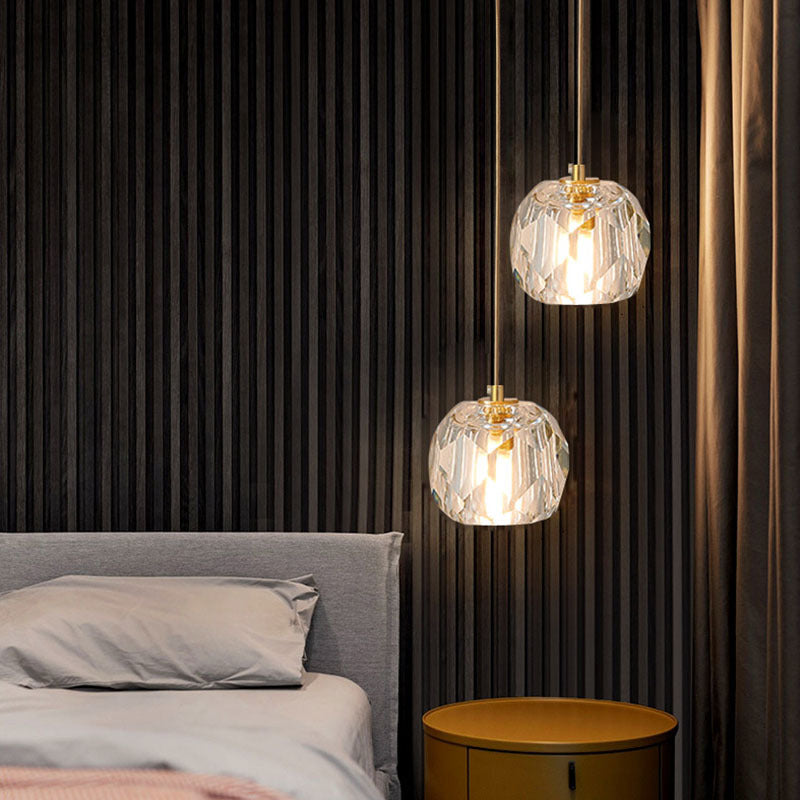 Kristy Lustre Suspension LED Contemporain Métal Chambre à Coucher - Neutralighting