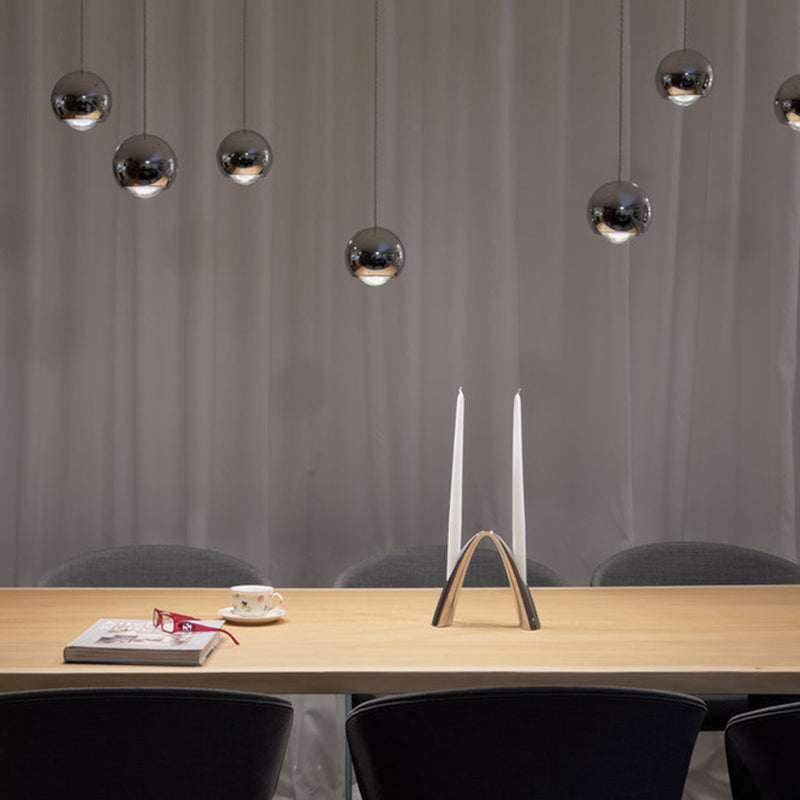Valentina Design Moderne LED Luminaires Suspensions Or/Argent Chambre/Salon - Neutralighting