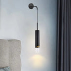 Ray Applique Murale LED Moderne Métal/Acrylique Noir/Or Chambre - Neutralighting