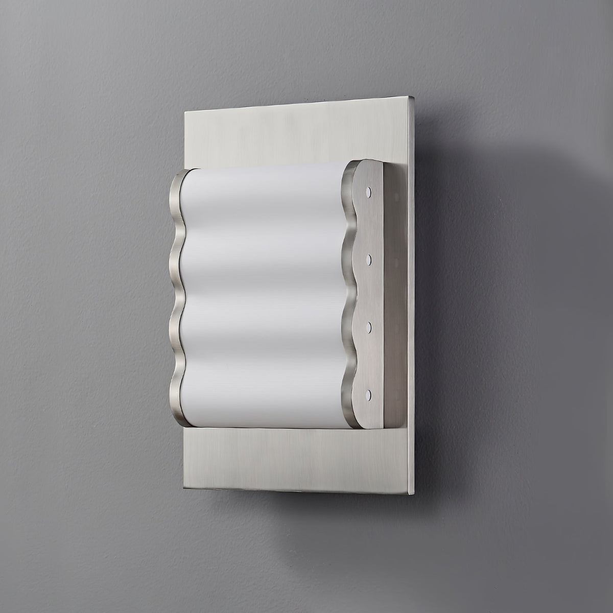 Wave Applique murale contemporaine en tissu - Neutralighting