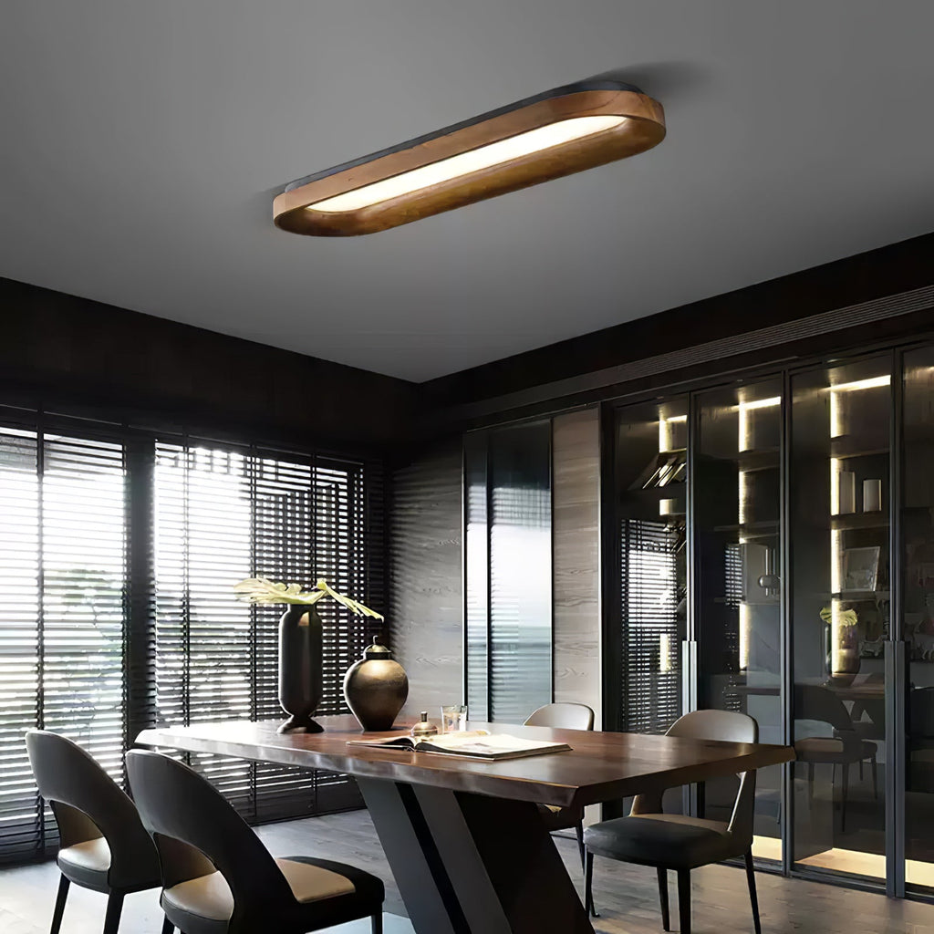 Zatalel Plafonnier Bois Nuage Minimaliste - Neutralighting