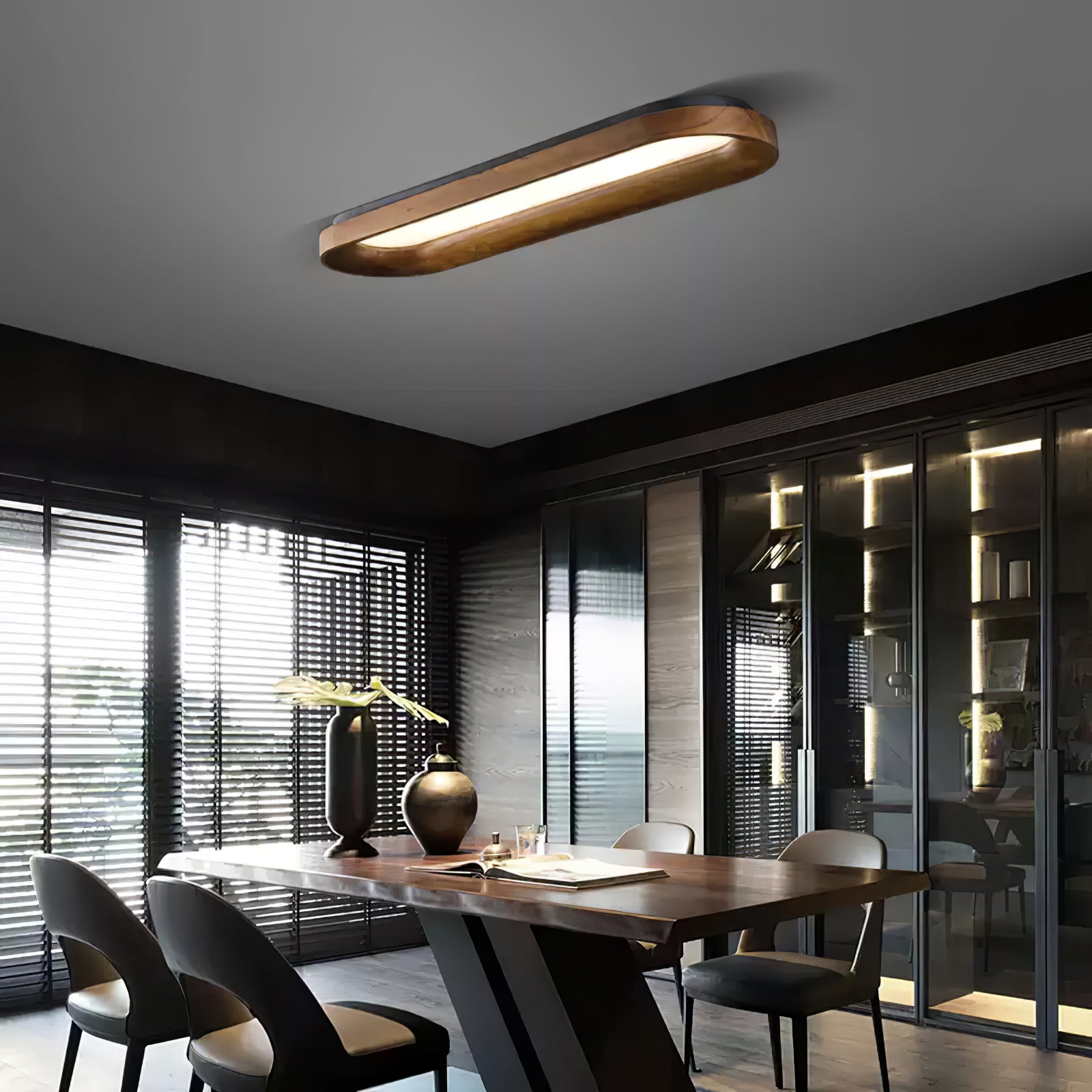 Zatalel Plafonnier Bois Nuage Minimaliste - Neutralighting