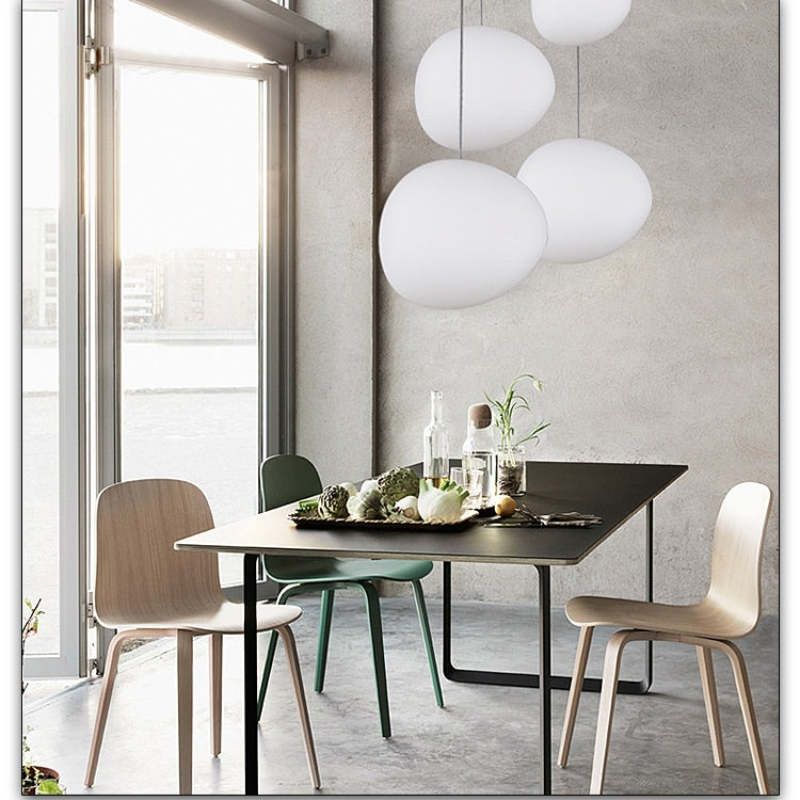 Elun Suspension en verre en forme d'œuf - Neutralighting