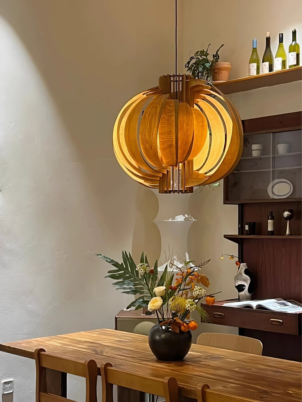 Ivraeus Suspension en Bois Anneau Élégance Premium - Neutralighting