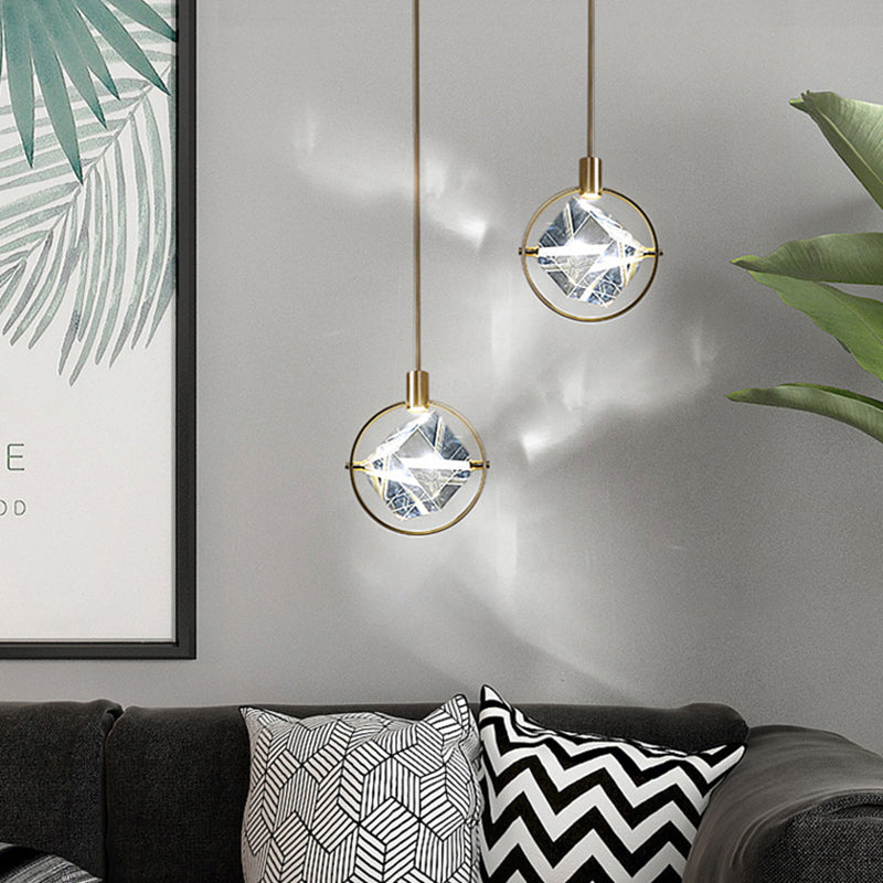 Kristy Suspension Luxe Moderne Métal/Cristal Salle à manger - Neutralighting