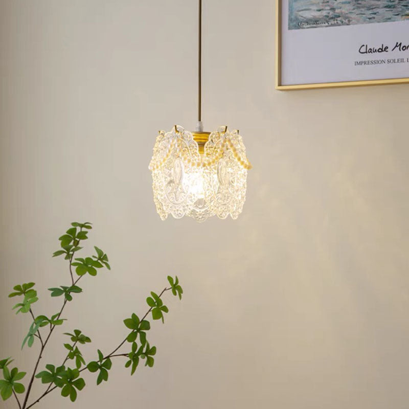 Kristy Suspension LED Fleur Élegante Acrylique/Métal Salon - Neutralighting