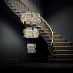Kristy Moderne Or LED Lustre Métal Acrylique Chambre/Salon - Neutralighting