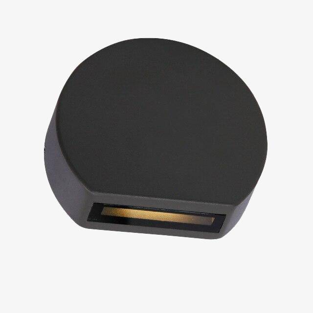Applique murale — Extérieur LED rond biseauté Stair