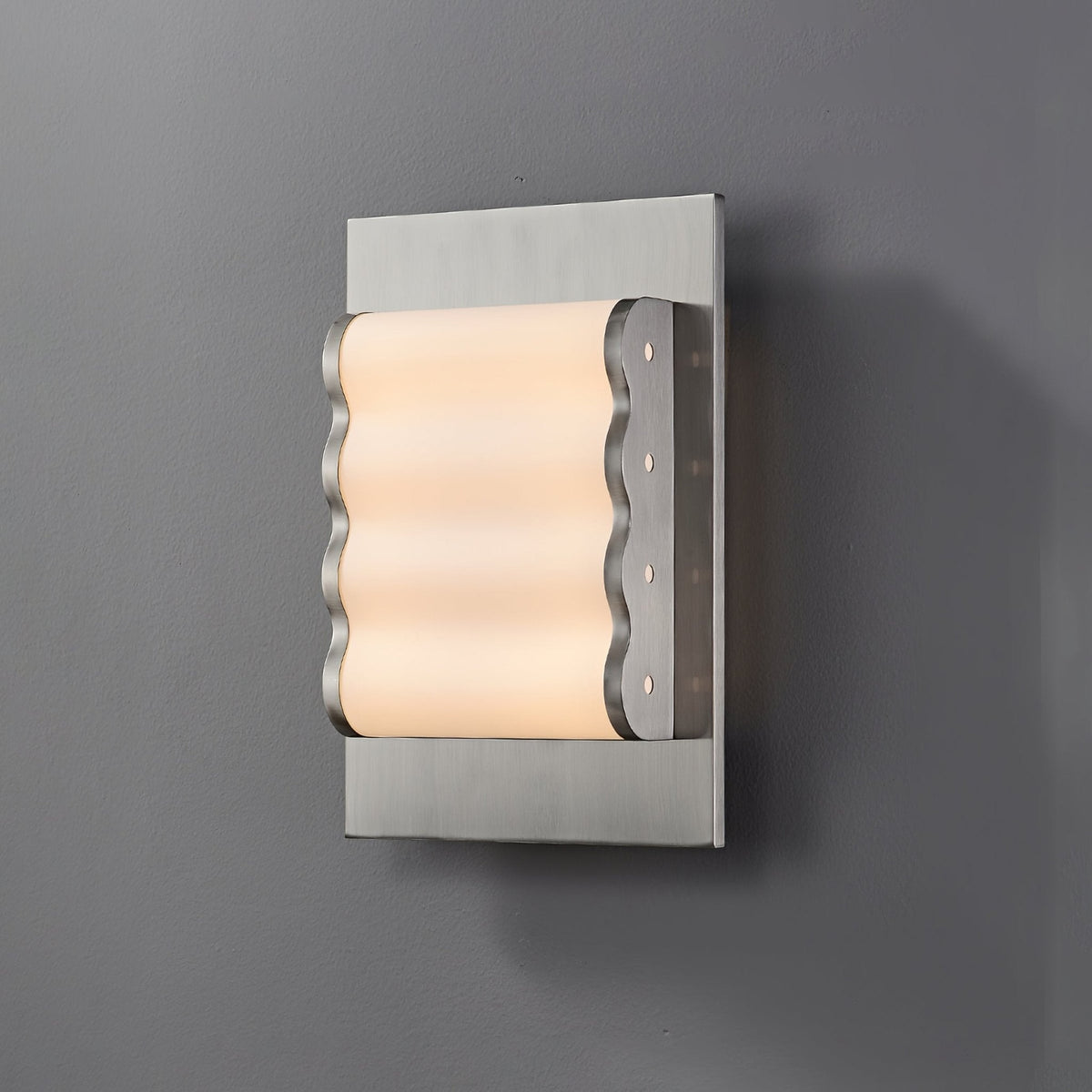 Wave Applique murale contemporaine en tissu - Neutralighting
