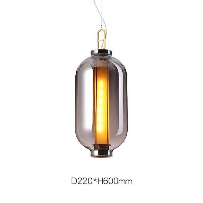 Uphaos Suspension Moderne en Verre pour Famille - Neutralighting