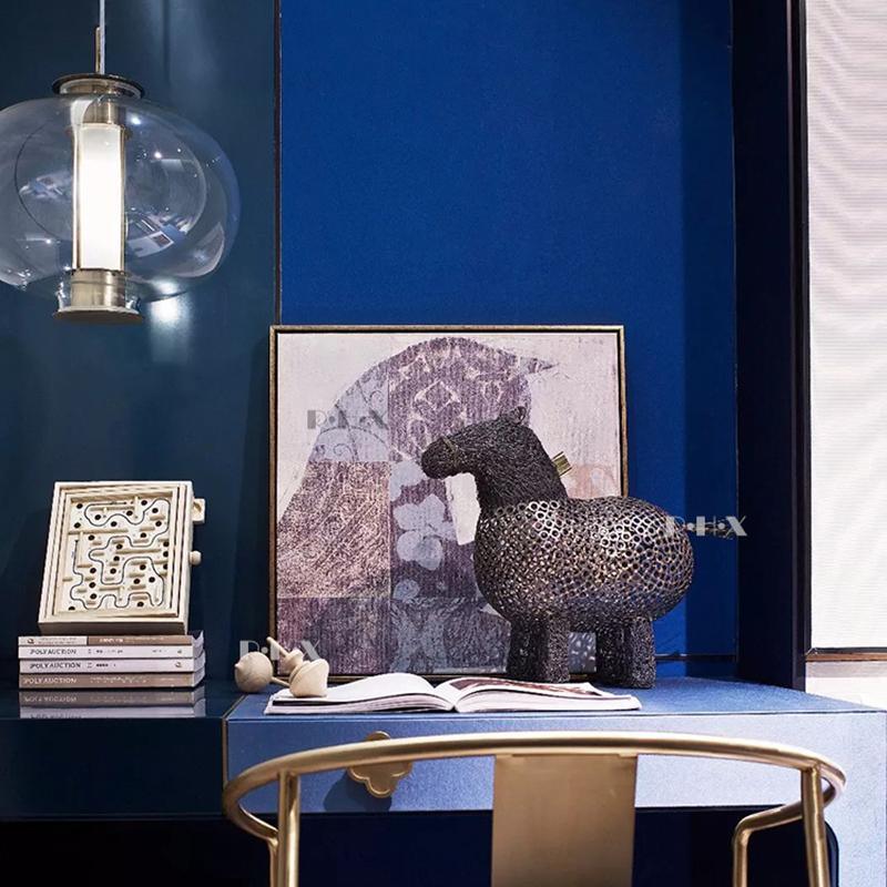 Uphaos Suspension Moderne en Verre pour Famille - Neutralighting