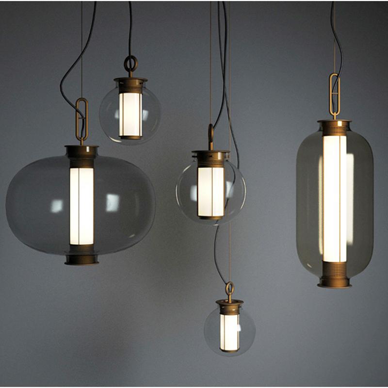 Uphaos Suspension Moderne en Verre pour Famille - Neutralighting