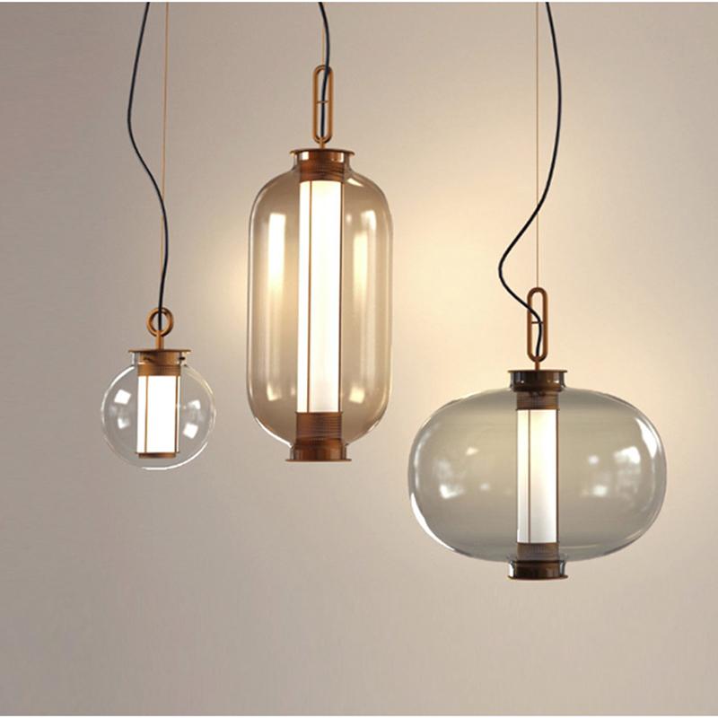 Uphaos Suspension Moderne en Verre pour Famille - Neutralighting
