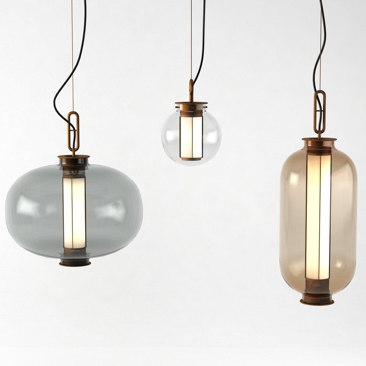 Uphaos Suspension Moderne en Verre pour Famille - Neutralighting