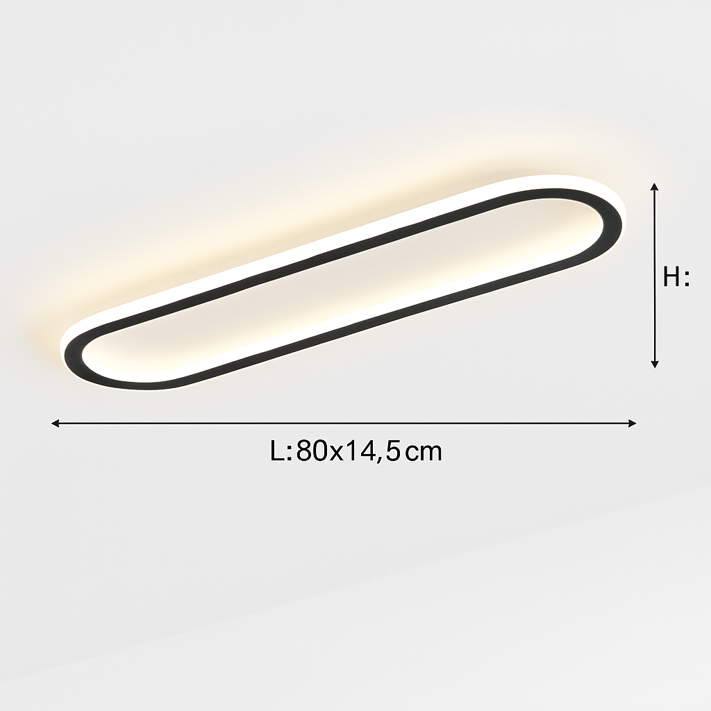 Plafonnier — Bande LED moderne plafonniers éclairage intérieur pour chambre robuste couloir porche salon lampes maison Lustre décorer