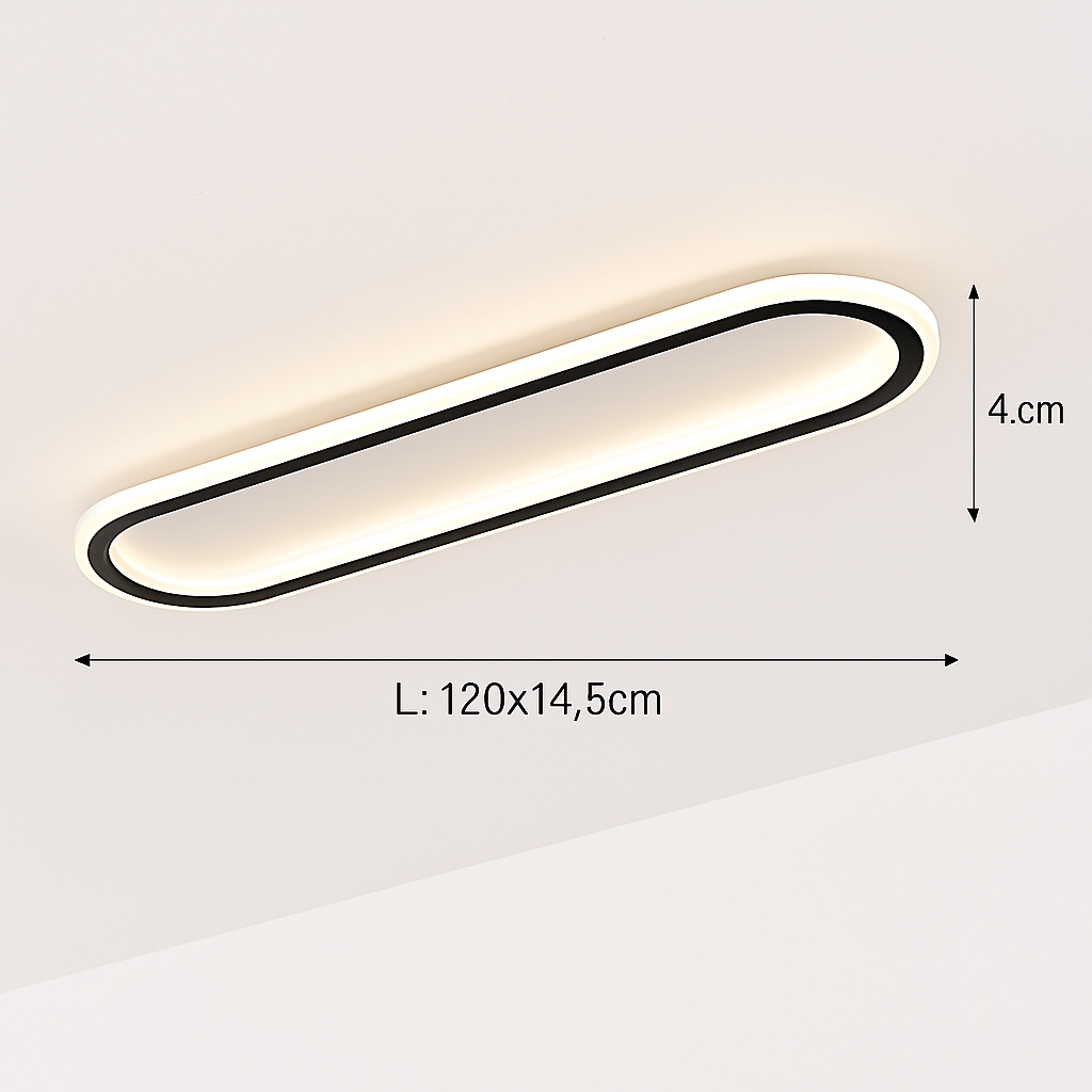 Plafonnier — Bande LED moderne plafonniers éclairage intérieur pour chambre robuste couloir porche salon lampes maison Lustre décorer