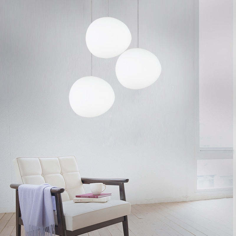 Elun Suspension en verre en forme d'œuf - Neutralighting