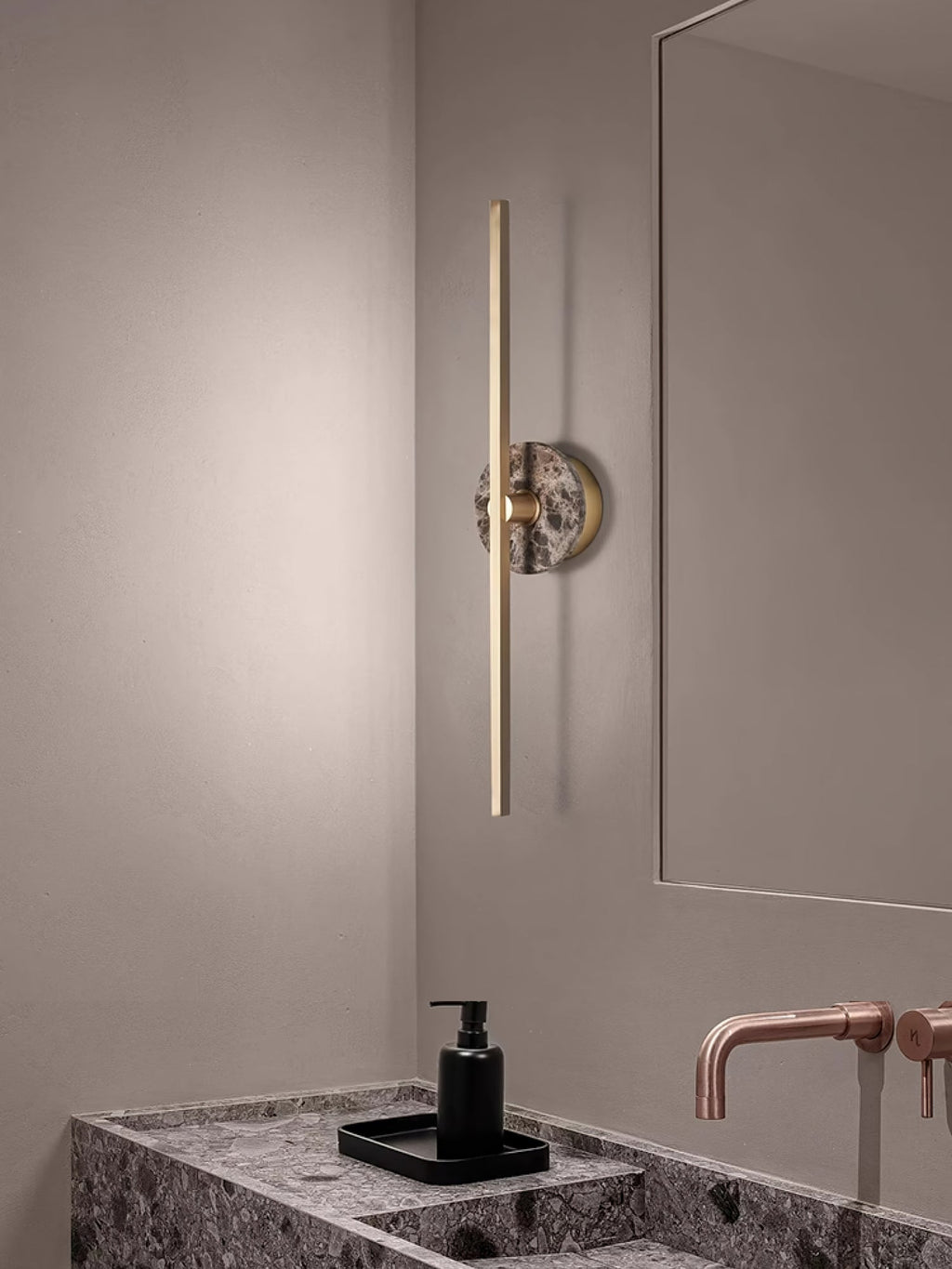 Elmarir Applique Murale Linéaire en Albâtre - Neutralighting