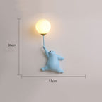 Bear Balloon Applique Murale Ours Ballon Moderne Animale Salon - 10