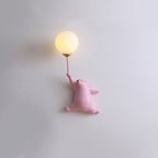 Bear Balloon Applique Murale Ours Ballon Moderne Animale Salon - 5